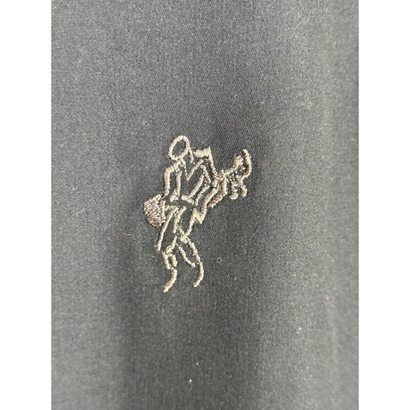 Vintage Ashworth Windbreaker Jacket Golf Men’s Medium USA Black - Picture 5 of 11